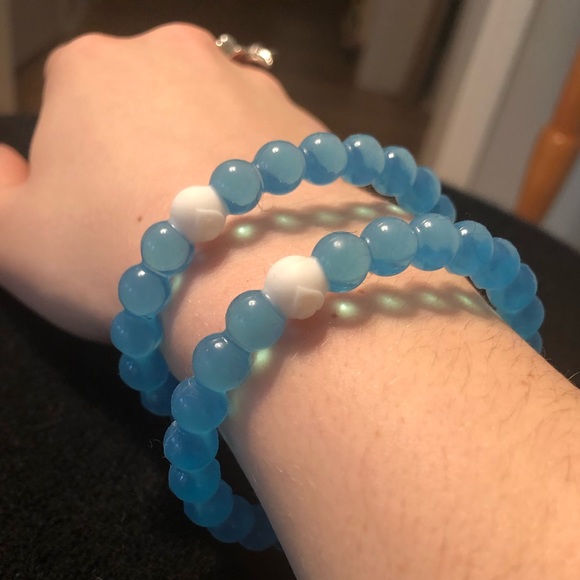 Live Lokai Blue Bracelet x2 - Picture 4 of 4